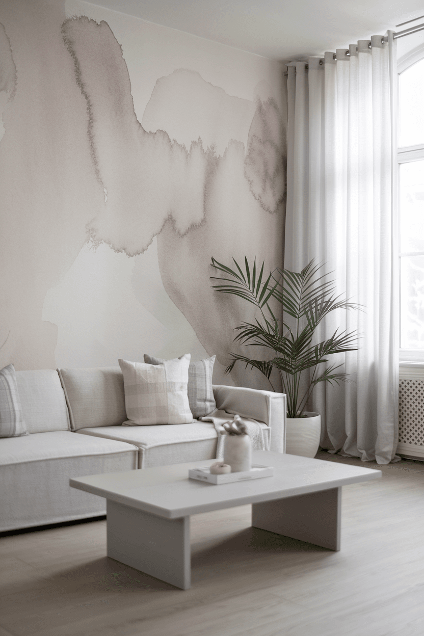 25 Minimalist Living Room Wallpaper Ideas for a Modern Refresh