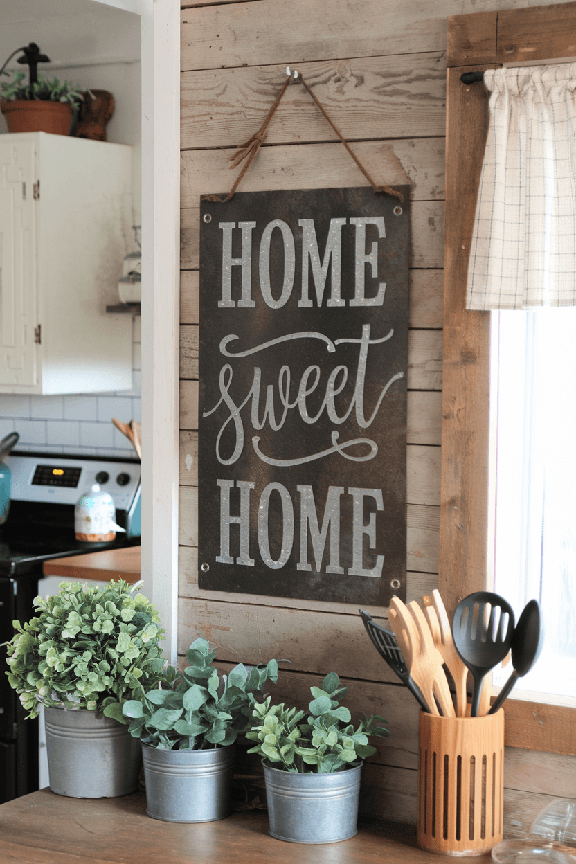 25 Home Sweet Home Sign Ideas to Elevate Your Cozy Spaces