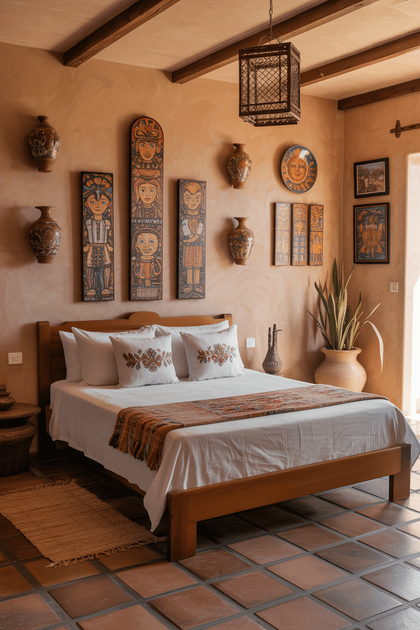 24 Rustic Mexican Bedroom Ideas for a Warm and Authentic Retreat