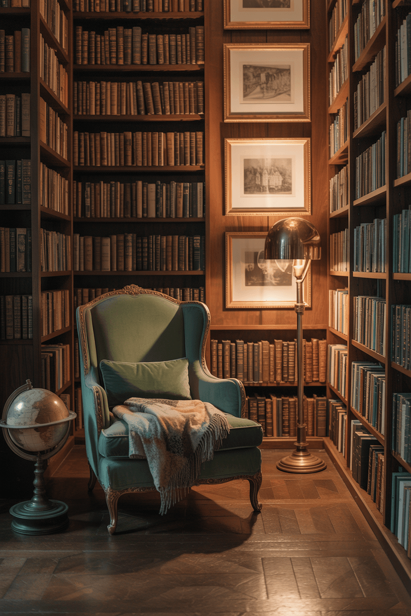 25 Home Library Ideas for a Cozy and Inspiring Reading Space