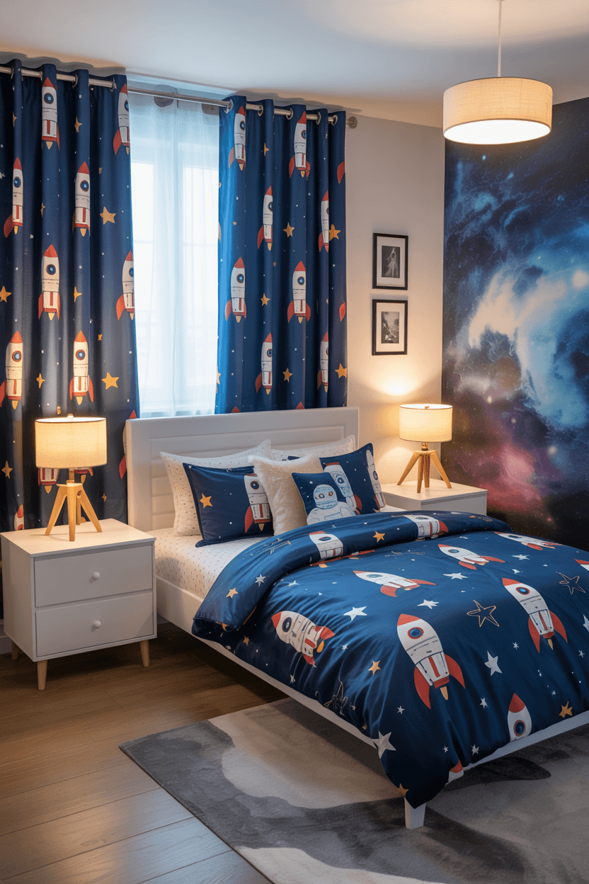 25 Space-Themed Boys Bedroom Ideas That Are Out of This World