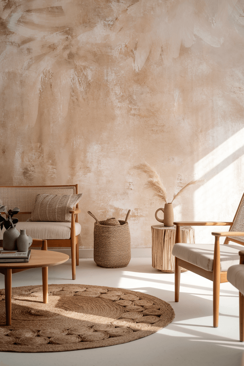 25 Minimalist Living Room Wallpaper Ideas for a Modern Refresh