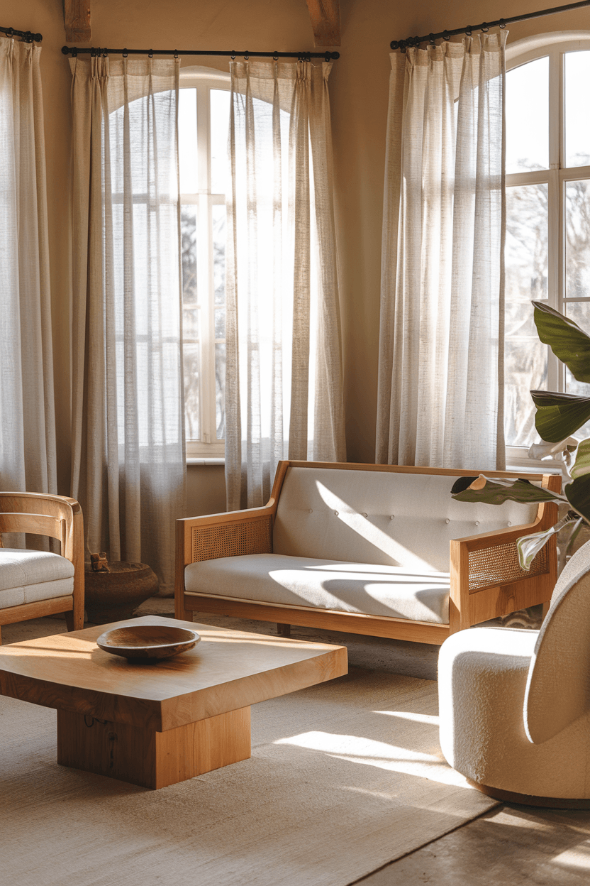 23 Sheer Curtains for Living Room to Brighten and Elevate Your Space