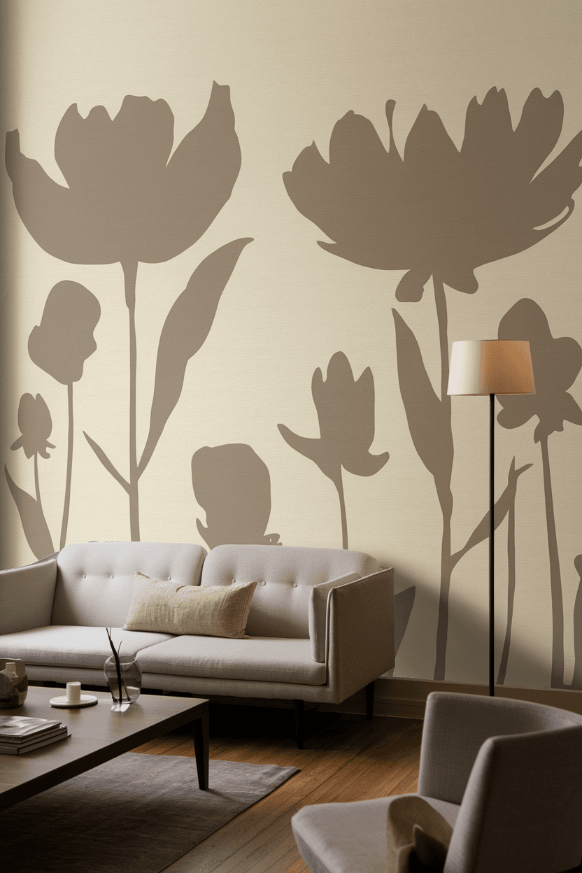 25 Minimalist Living Room Wallpaper Ideas for a Modern Refresh