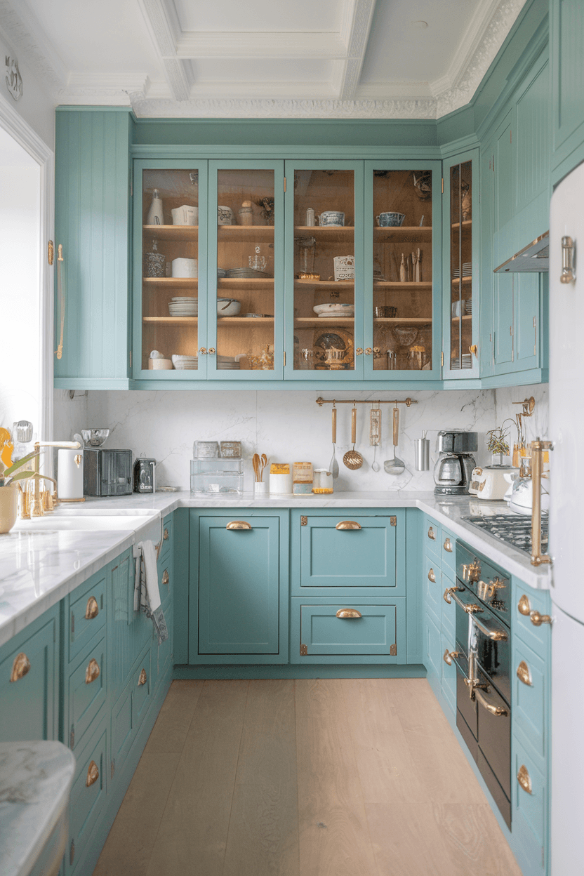 23 Gorgeous Kitchen Colour Combination Ideas That Warm Your Heart