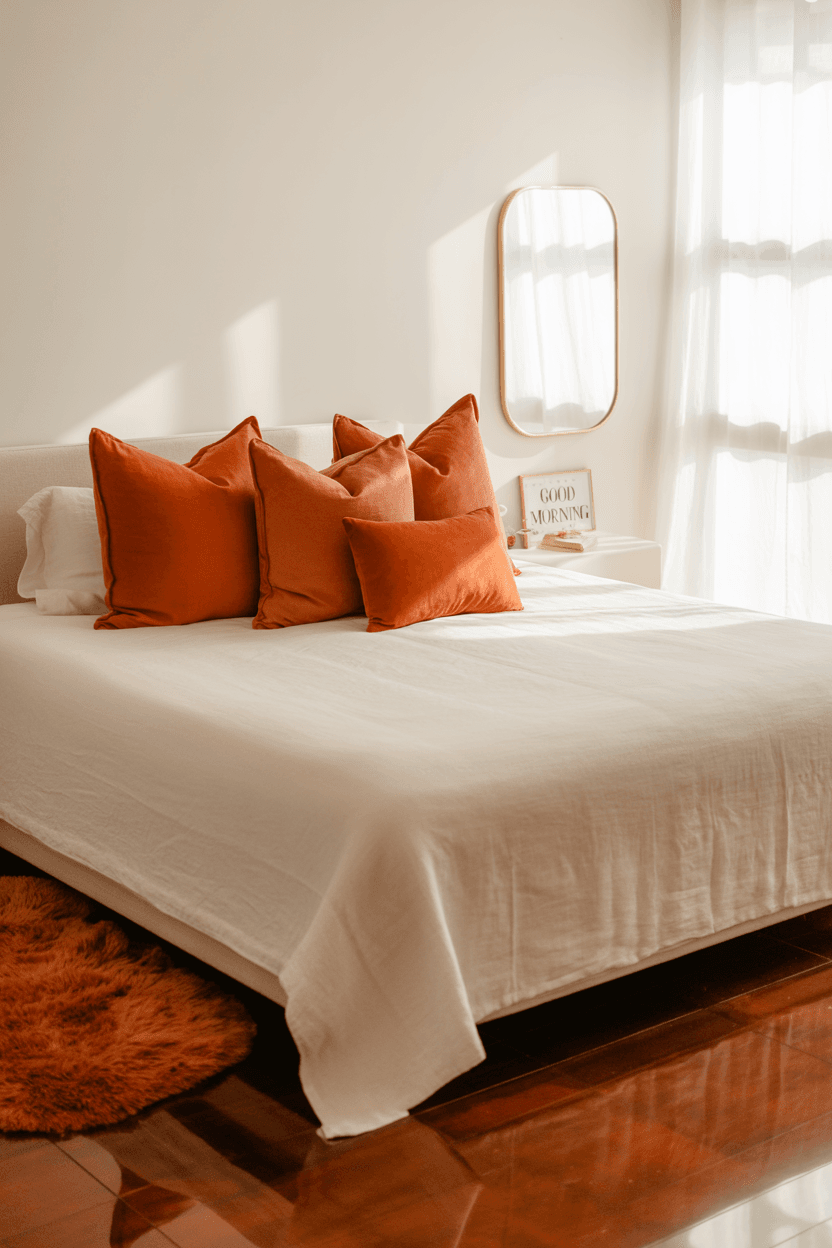 25 Burnt Orange Bedroom Ideas for a Warm & Stylish Retreat