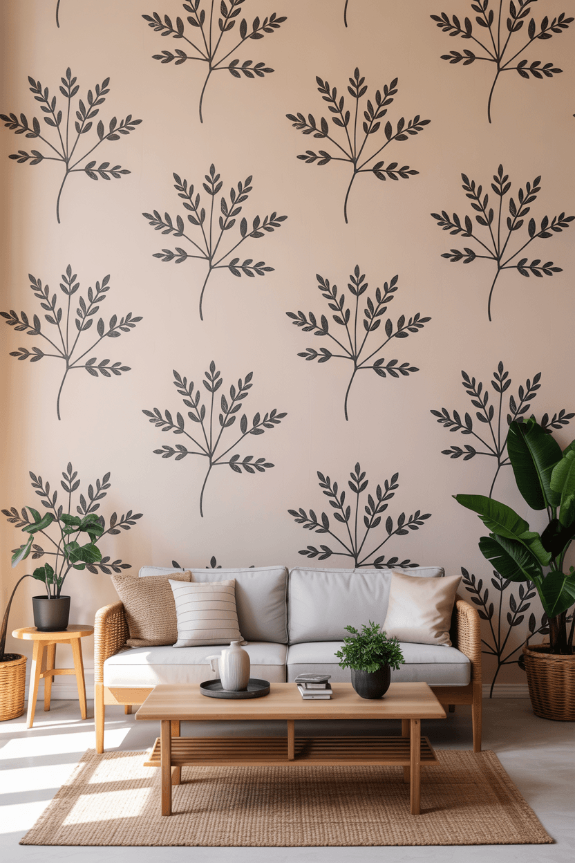 25 Stunning Modern Living Room Wallpaper Ideas to Inspire Joy and Elegance