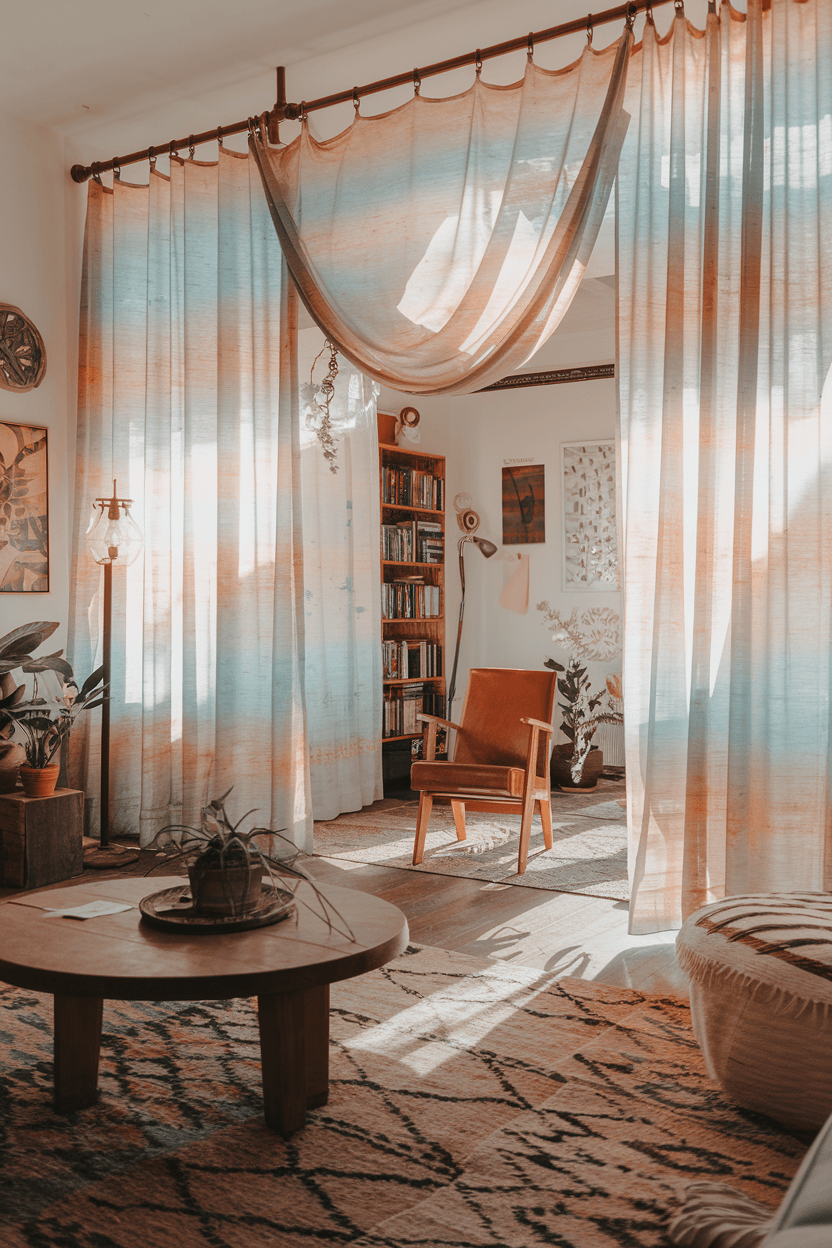 23 Sheer Curtains for Living Room to Brighten and Elevate Your Space