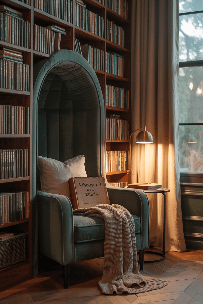 25 Home Library Ideas for a Cozy and Inspiring Reading Space