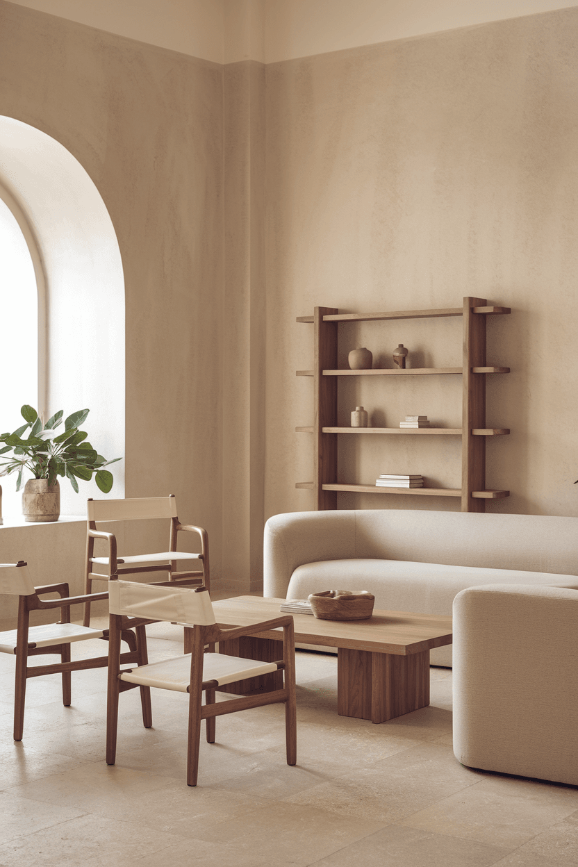 25 Minimalist Living Room Wallpaper Ideas for a Modern Refresh