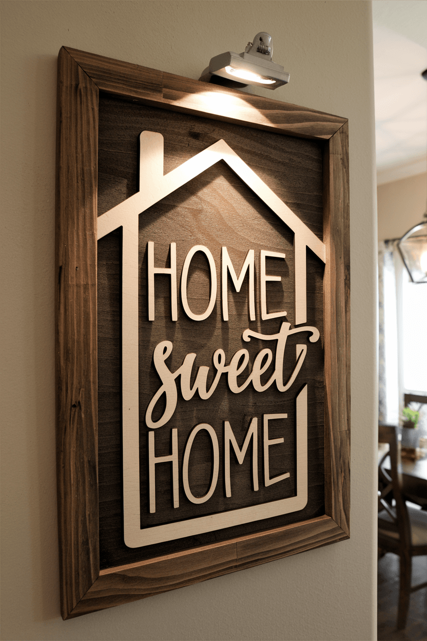 25 Home Sweet Home Sign Ideas to Elevate Your Cozy Spaces