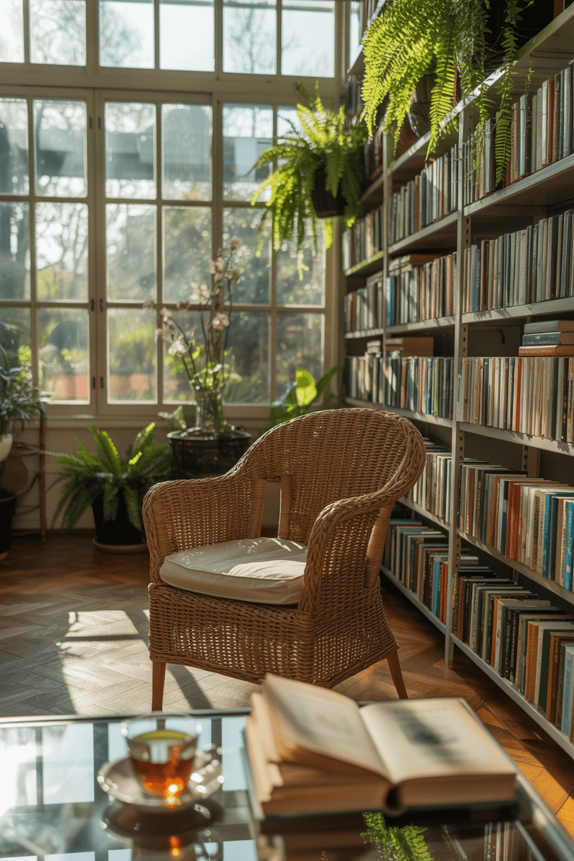25 Home Library Ideas for a Cozy and Inspiring Reading Space