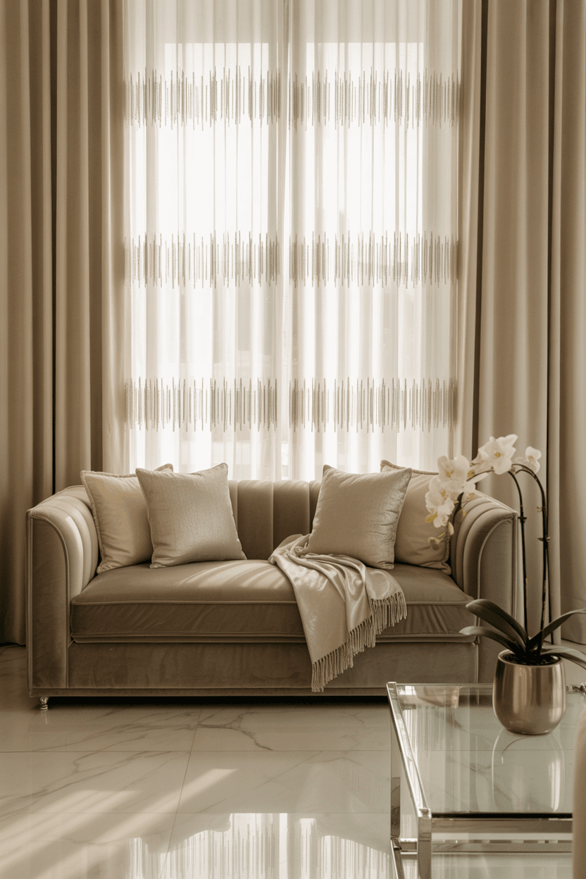 25 Modern Living Room Curtain Ideas for a Stylish Upgrade