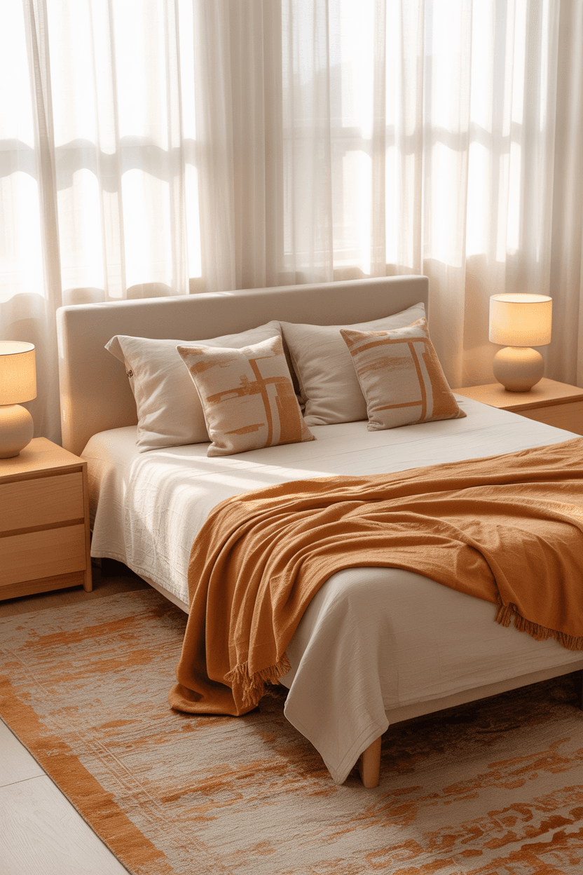 25 Burnt Orange Bedroom Ideas for a Warm & Stylish Retreat