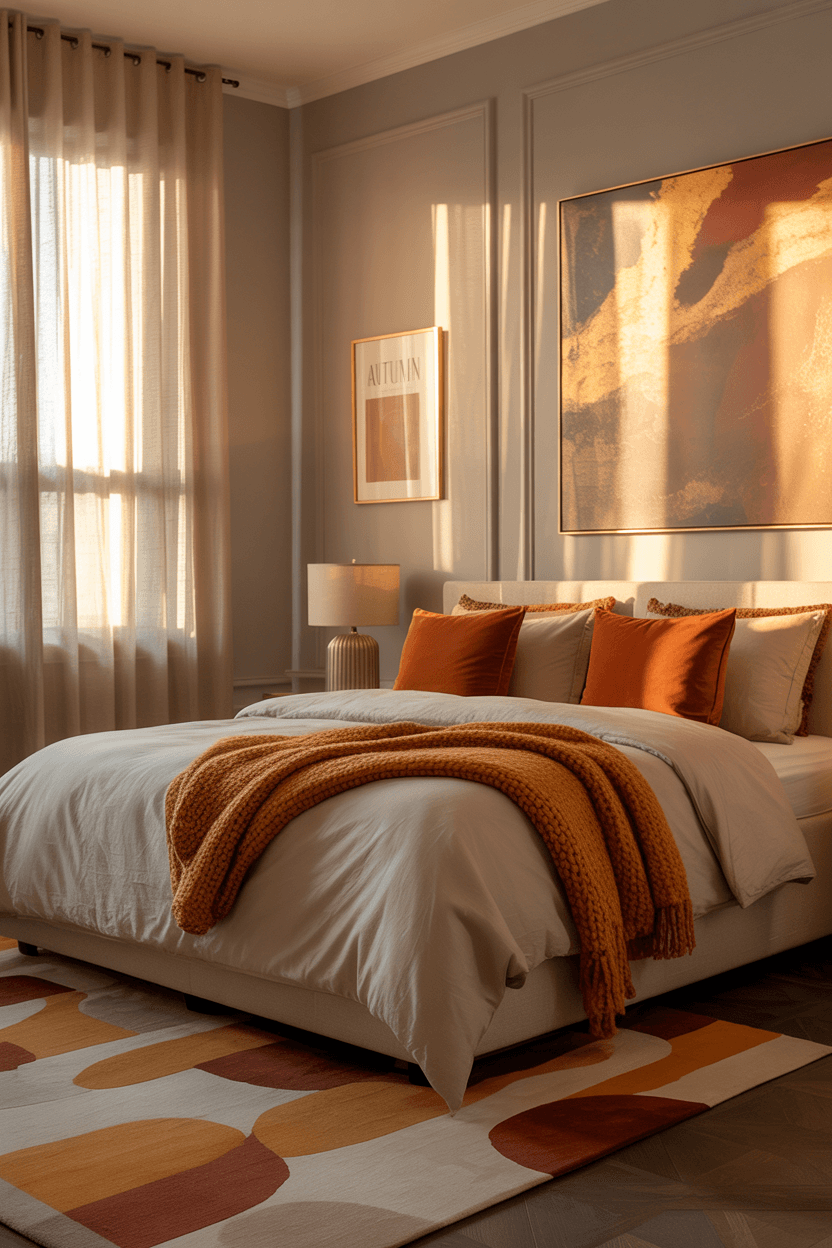 25 Burnt Orange Bedroom Ideas for a Warm & Stylish Retreat