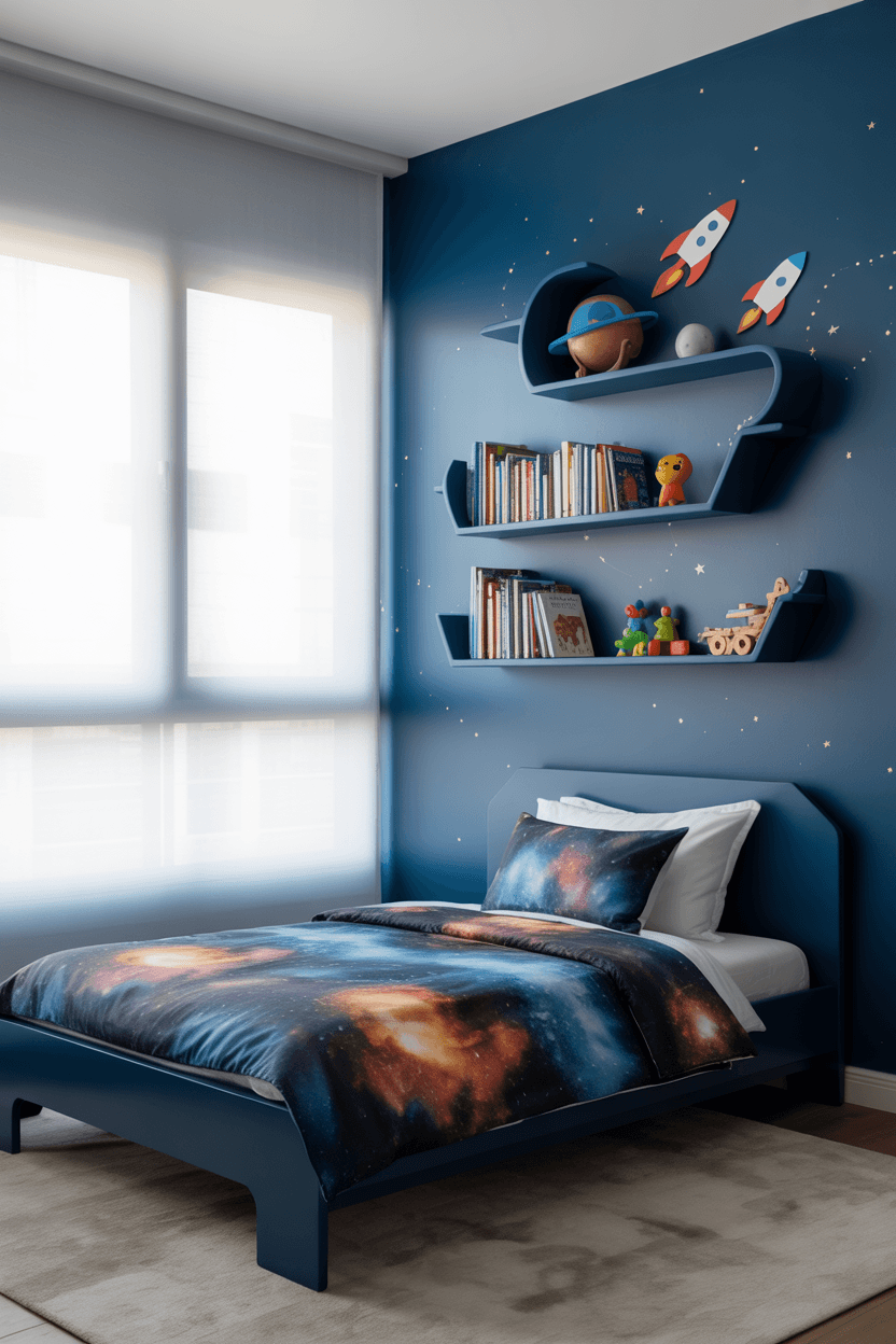 25 Space-Themed Boys Bedroom Ideas That Are Out of This World