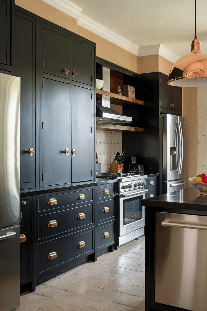 25 Black Kitchen Ideas for a Bold and Stylish Home