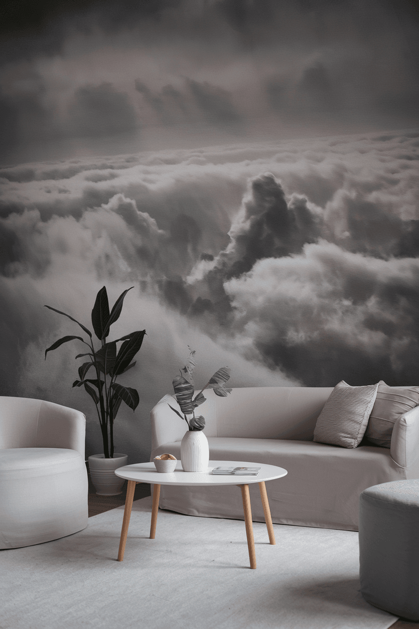 25 Minimalist Living Room Wallpaper Ideas for a Modern Refresh