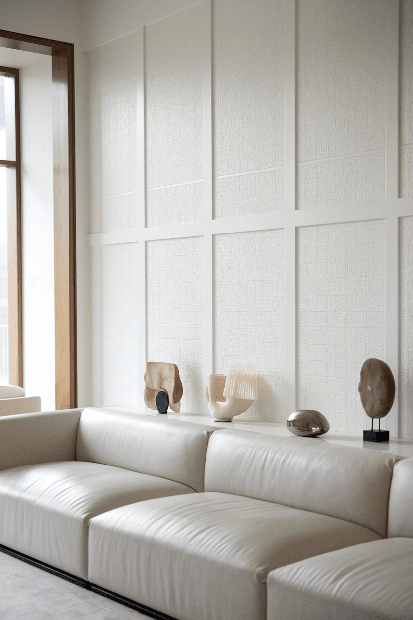 25 Minimalist Living Room Wallpaper Ideas for a Modern Refresh