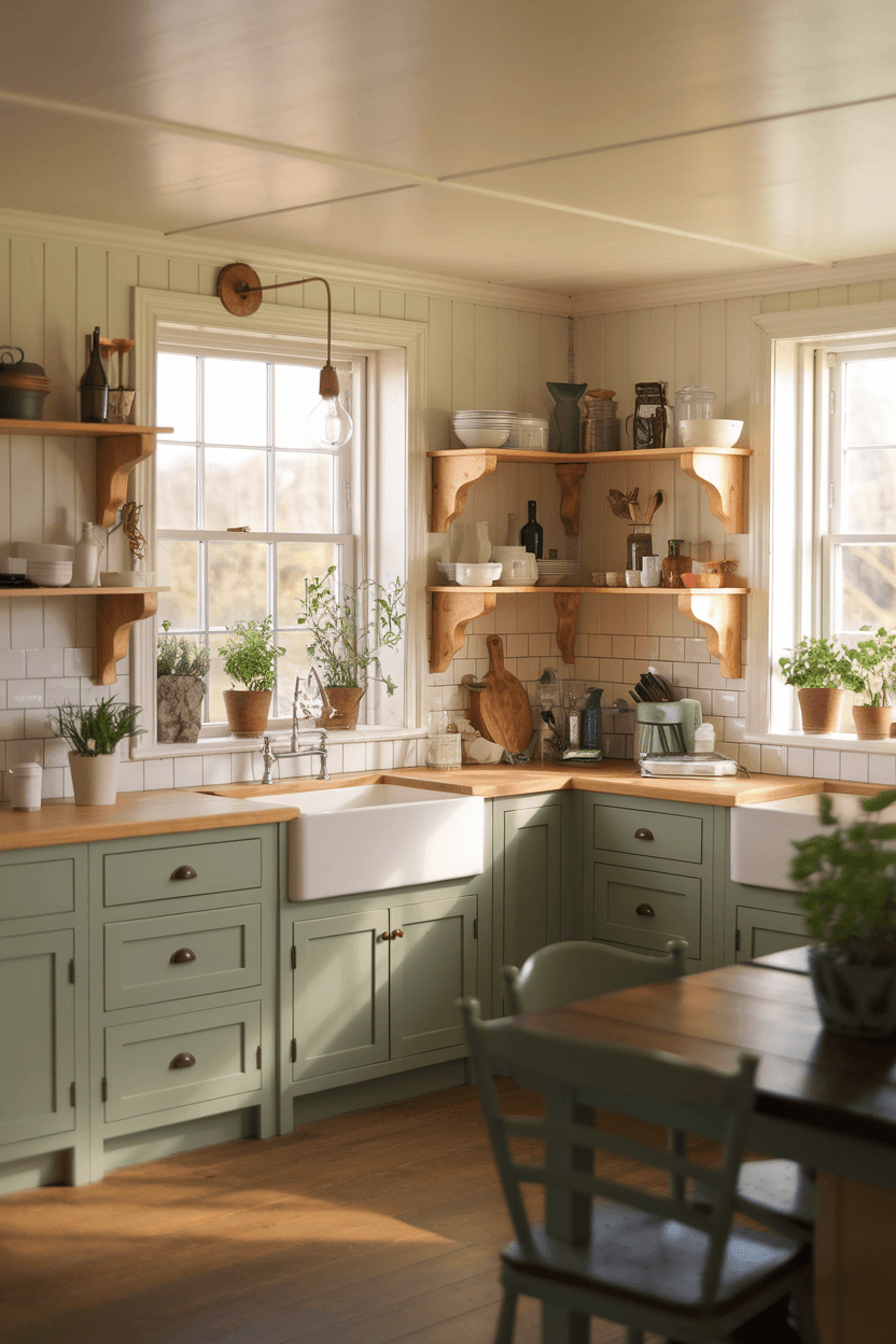 23 Gorgeous Kitchen Colour Combination Ideas That Warm Your Heart