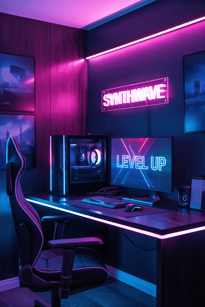 26 Futuristic Gaming Room Ideas for the Ultimate Immersive Setup
