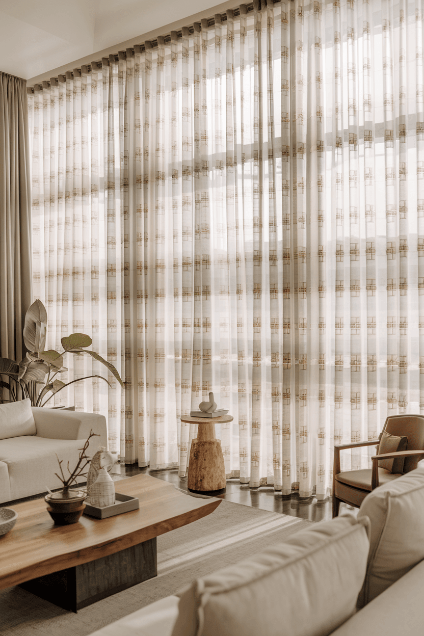 23 Sheer Curtains for Living Room to Brighten and Elevate Your Space