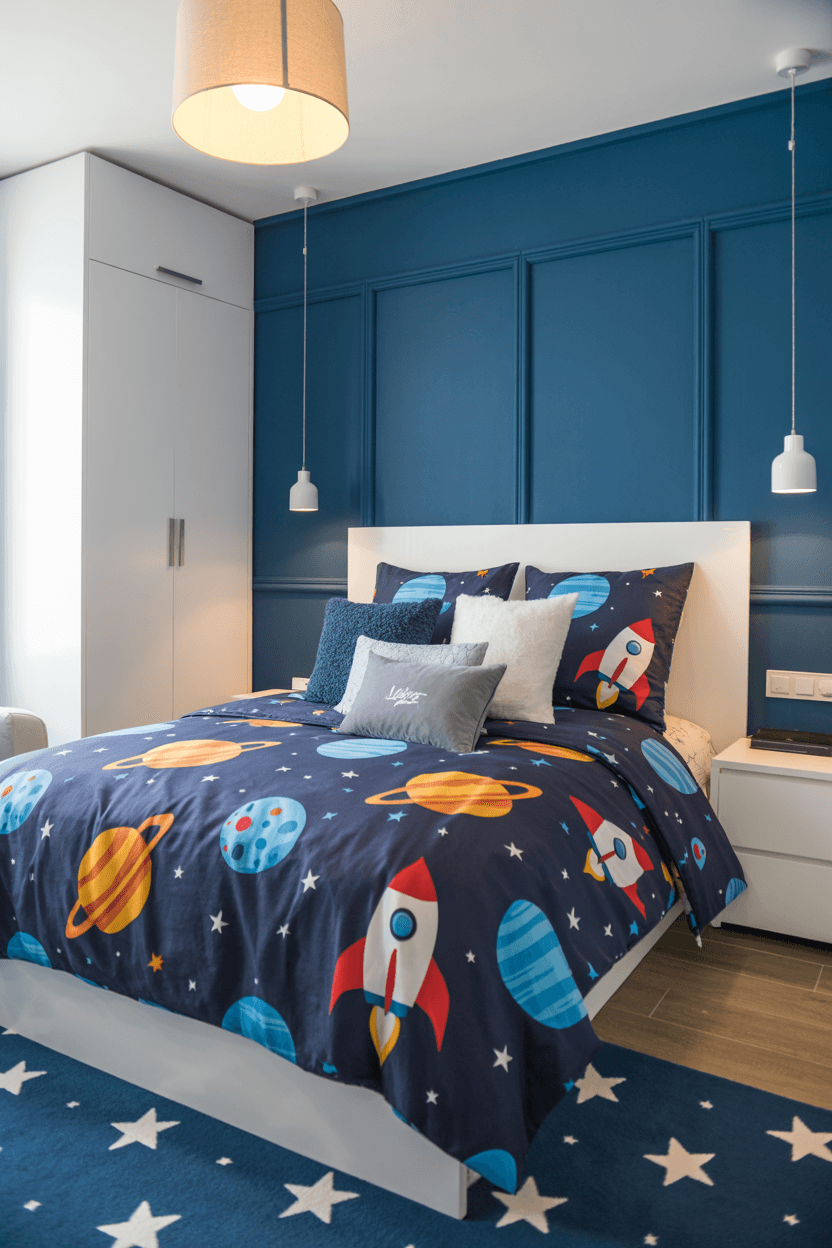 25 Space-Themed Boys Bedroom Ideas That Are Out of This World