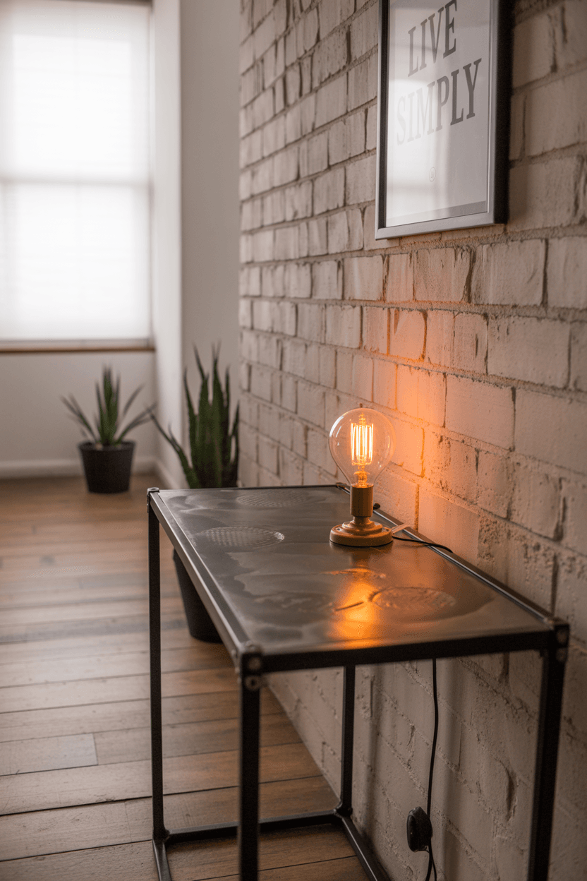 20 Black Console Table Ideas for Modern & Stylish Homes