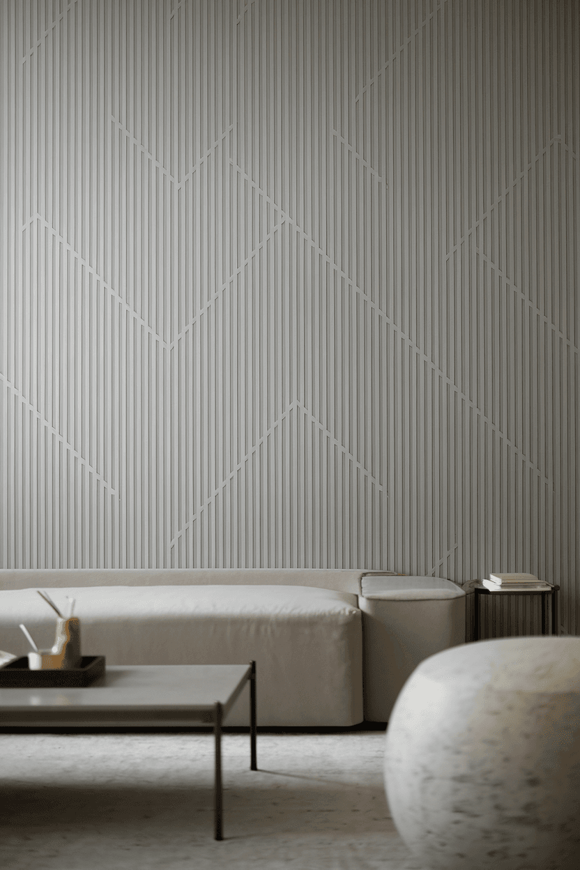 25 Minimalist Living Room Wallpaper Ideas for a Modern Refresh