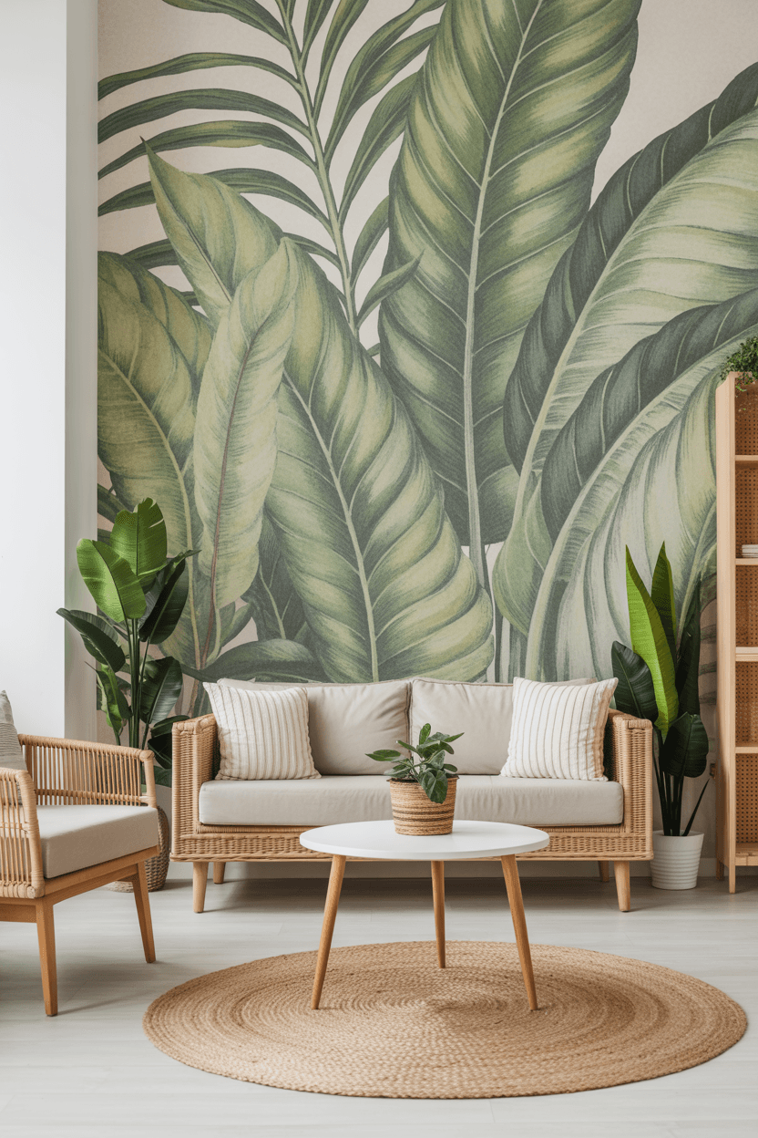 25 Stunning Modern Living Room Wallpaper Ideas to Inspire Joy and Elegance