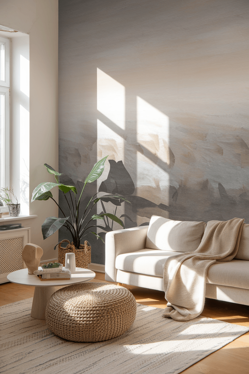 25 Minimalist Living Room Wallpaper Ideas for a Modern Refresh