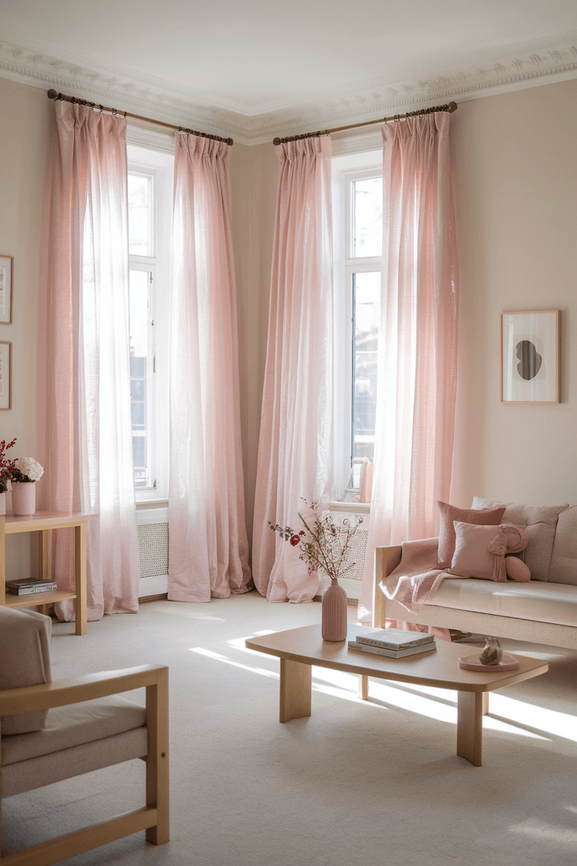 23 Sheer Curtains for Living Room to Brighten and Elevate Your Space