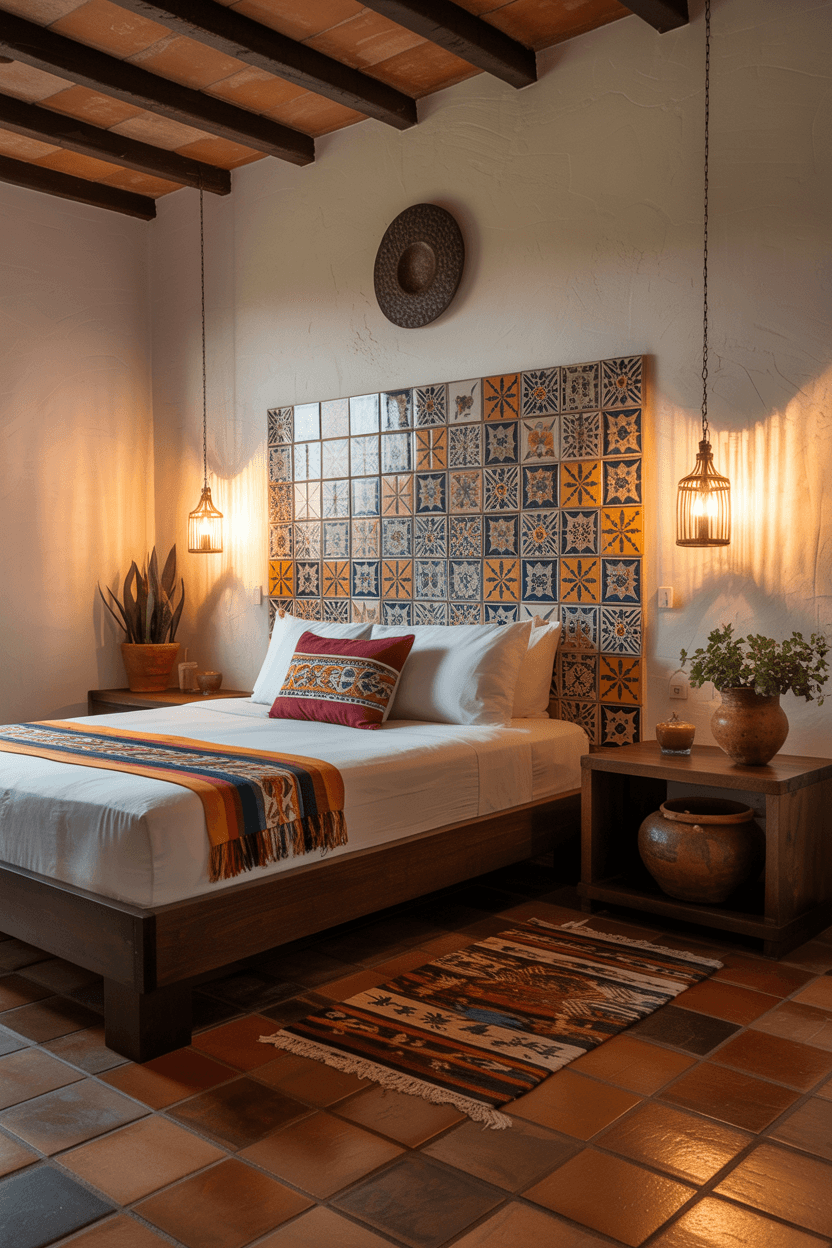 24 Rustic Mexican Bedroom Ideas for a Warm and Authentic Retreat