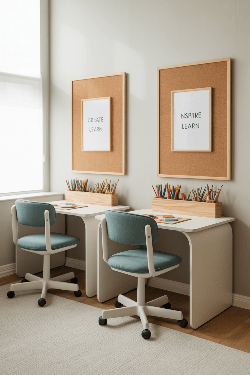 23 Kids Study Room Decor Ideas for Creative and Organized Spaces