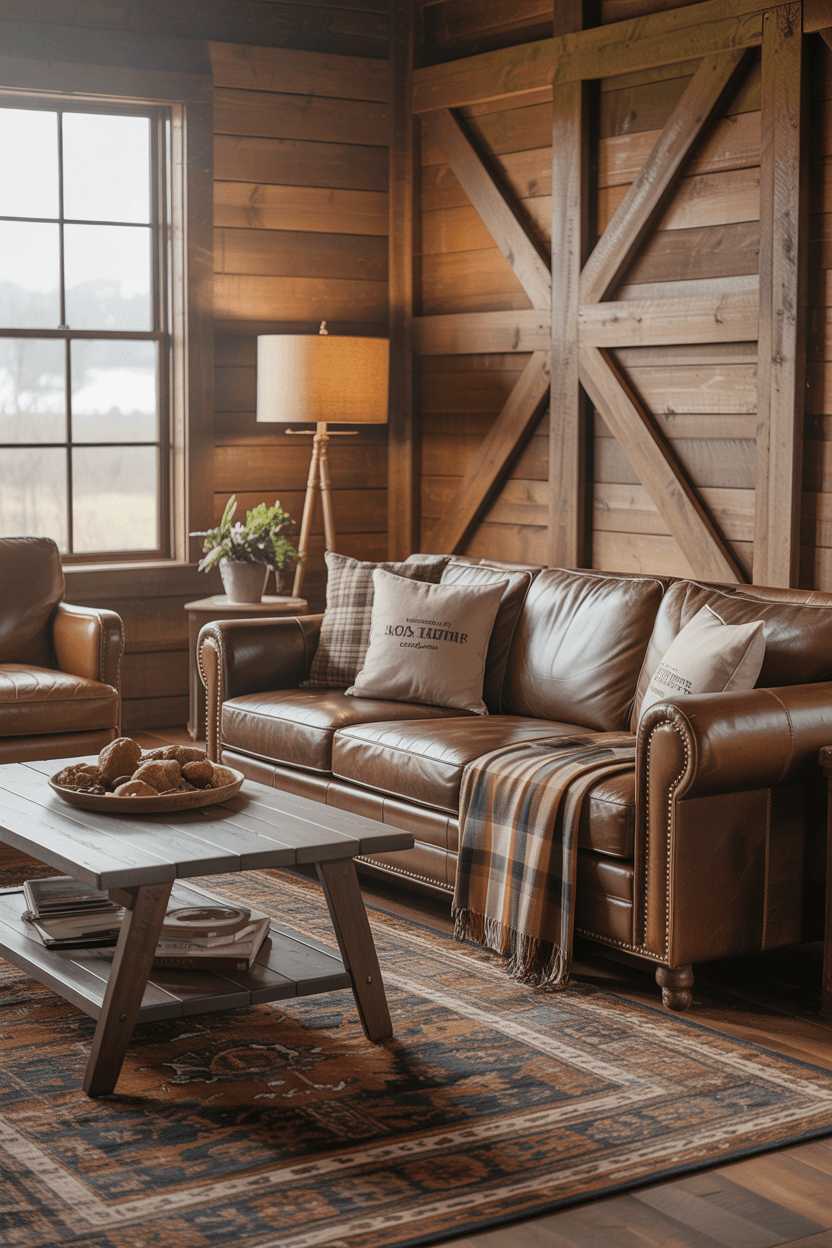 27 Western Farmhouse Living Room Ideas for Cozy Rustic Charm