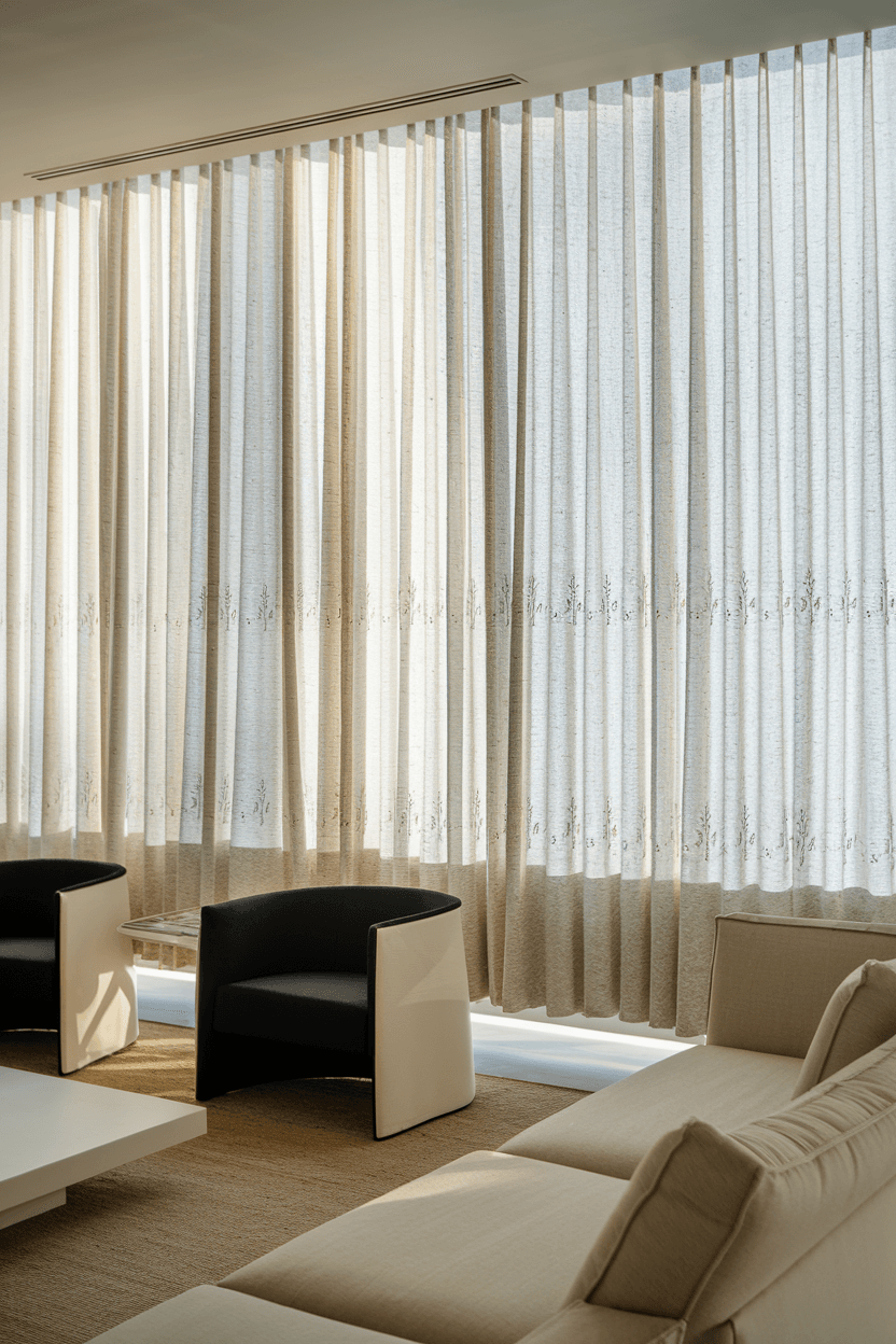 23 Sheer Curtains for Living Room to Brighten and Elevate Your Space