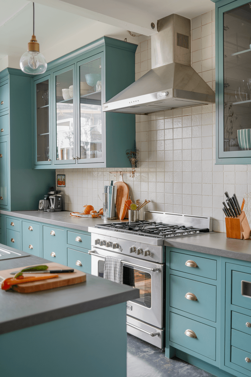 23 Gorgeous Kitchen Colour Combination Ideas That Warm Your Heart