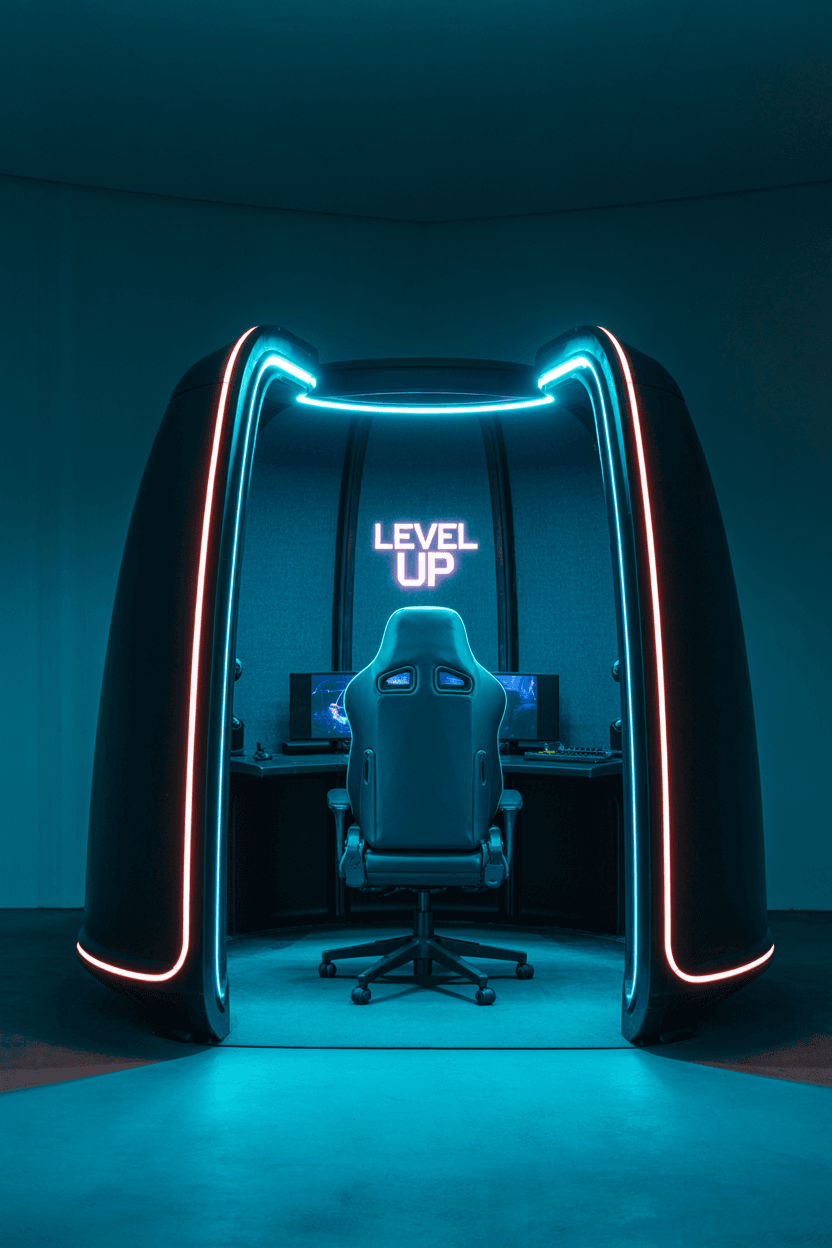 26 Futuristic Gaming Room Ideas for the Ultimate Immersive Setup