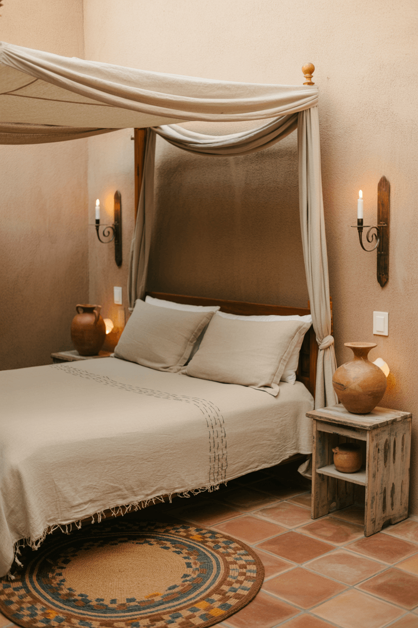 24 Rustic Mexican Bedroom Ideas for a Warm and Authentic Retreat