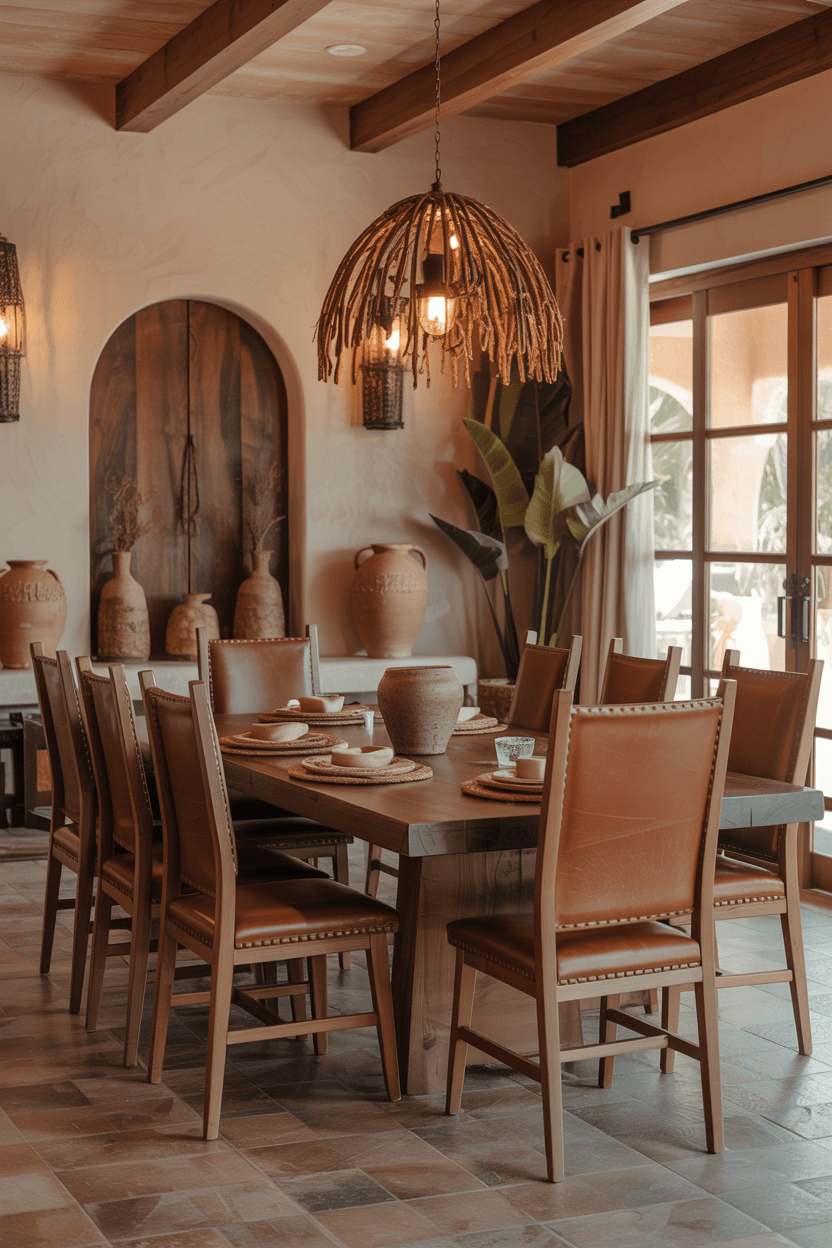 22 Rustic Mexican Dining Room Ideas to Add Warmth and Charm