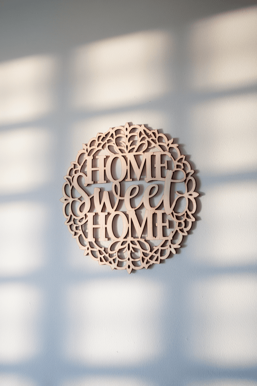 25 Home Sweet Home Sign Ideas to Elevate Your Cozy Spaces