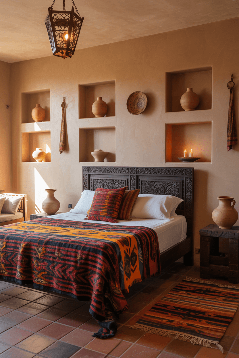 24 Rustic Mexican Bedroom Ideas for a Warm and Authentic Retreat