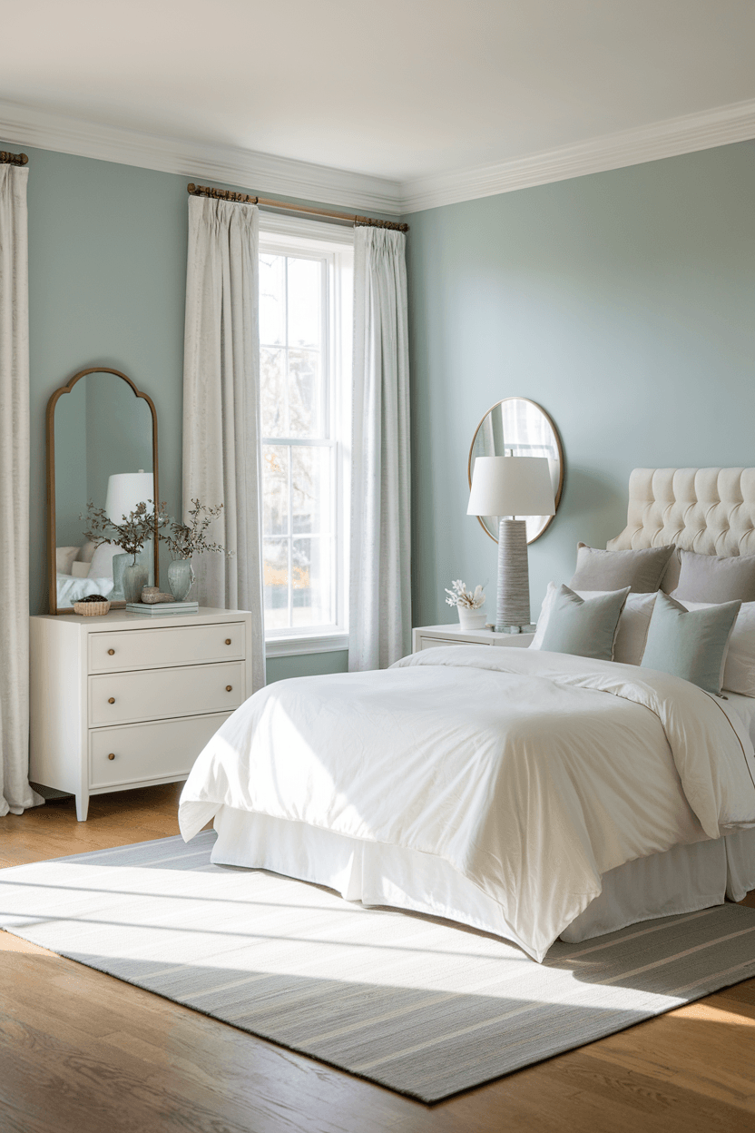 20 Stylish Powder Blue Bedroom Designs for a Calm Home