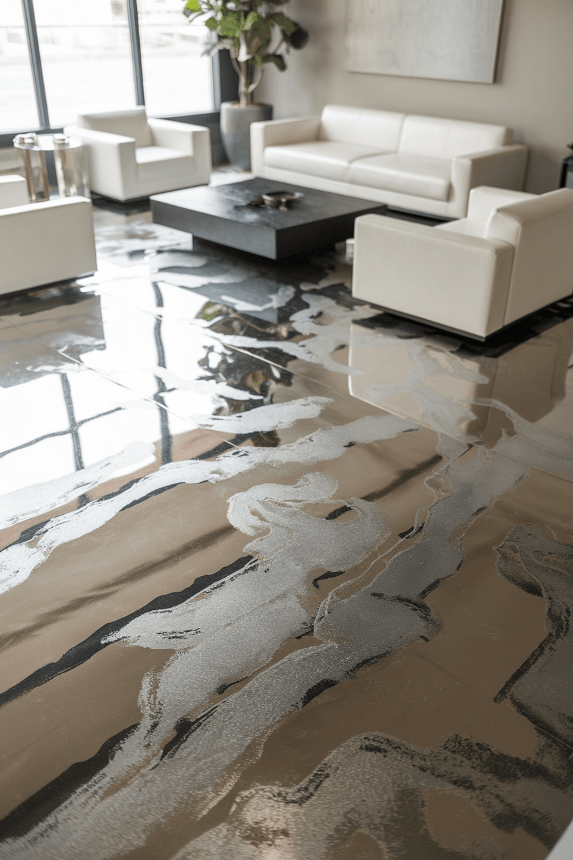 22 Stunning Epoxy Floor Ideas to Elevate Your Home Design