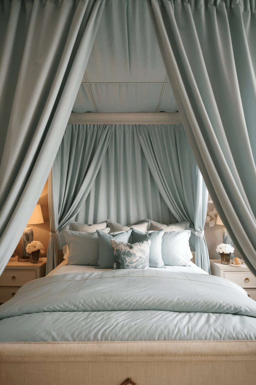 20 Stylish Powder Blue Bedroom Designs for a Calm Home
