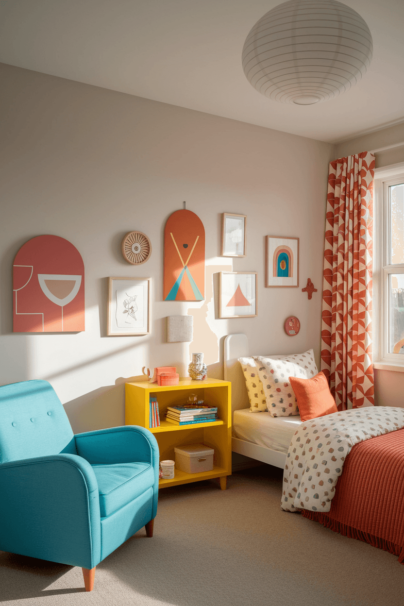 22 Bright and Colorful Kids Room Ideas to Inspire