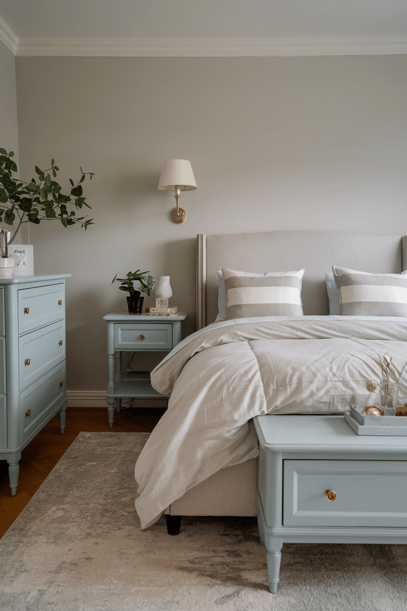 20 Stylish Powder Blue Bedroom Designs for a Calm Home