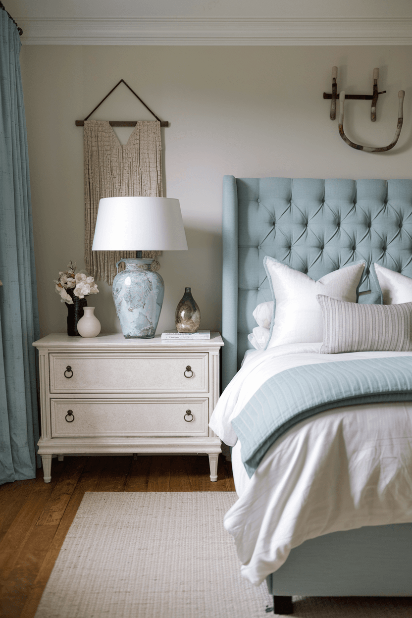 20 Stylish Powder Blue Bedroom Designs for a Calm Home