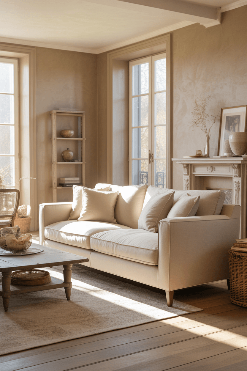 24 French Country Living Room Ideas for Elegant & Cozy Homes