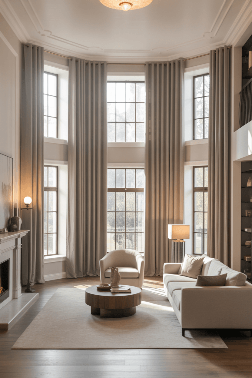 21 Stunning Tall Ceiling Living Room Ideas for Modern Homes